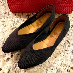 Kelly & Katie Jayde flats, black, size 9.5